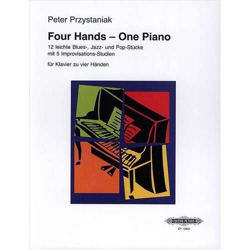 Four Hands One Piano Easy Blues Jazz And Pop (Softcover Book)