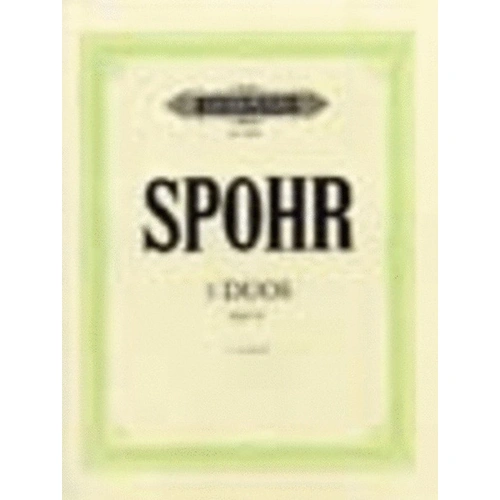 SPOHR - 3 Duets Op. 67 for 2 Violins, Edition Peters