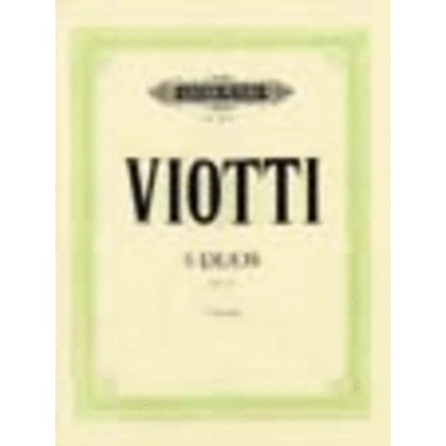 Duets 3 Op 29 2 Violin (Softcover Book)