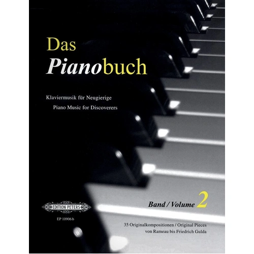Das Pianobuch Volume 2 - Piano Solo Edition Peters