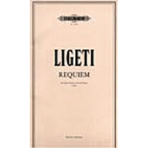 Ligeti - Requiem Vocal Score Book