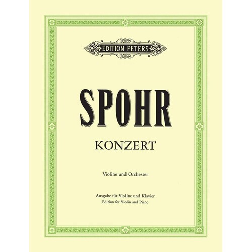 Concerto No 8 Op 47 A Min Violin/Piano (Softcover Book)