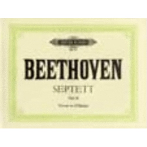 Septet Op 20 E Flat Arr Ulrich Piano Duet (Softcover Book)