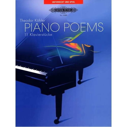 Piano Poems: 11 Piano Pieces by Theodor Koehler, Edition Peters, Piano Duet, 1 Page