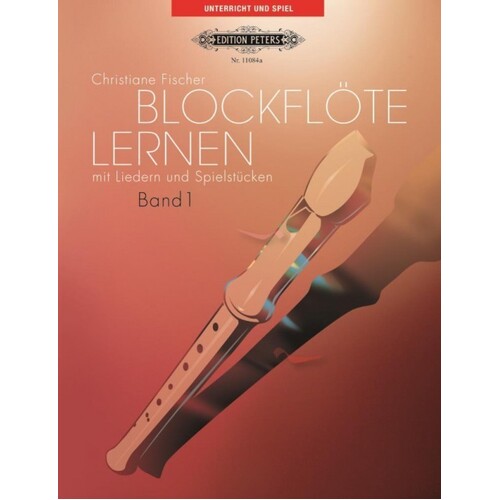 Fischer - Learning The Recorder Vol 1 (Softcover Book)