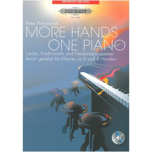 More Hands One Piano 6 or 8 Hands BK/CD by Peter Przystaniak