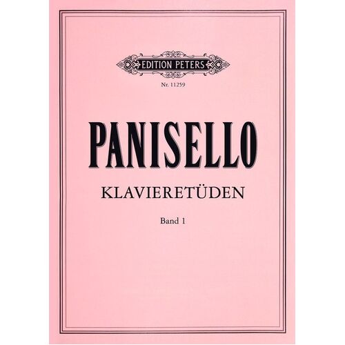 Panisello - Piano Studies Vol 1 (Softcover Book)