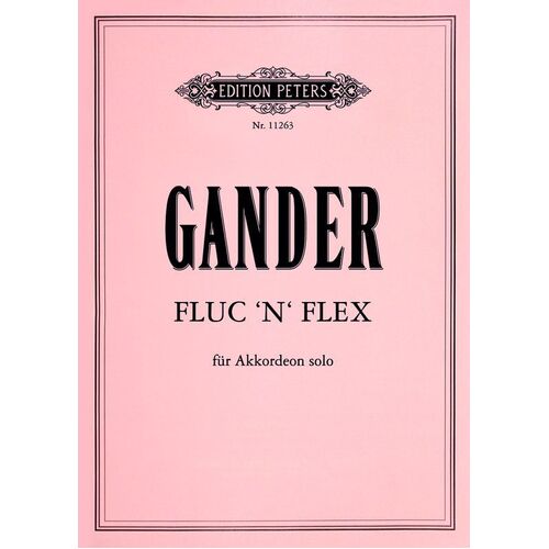 Gander - Fluc N Flex For Accordion Solo (Softcover Book)
