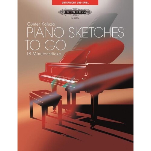Kaluza - Piano Sketches To Go (Softcover Book)