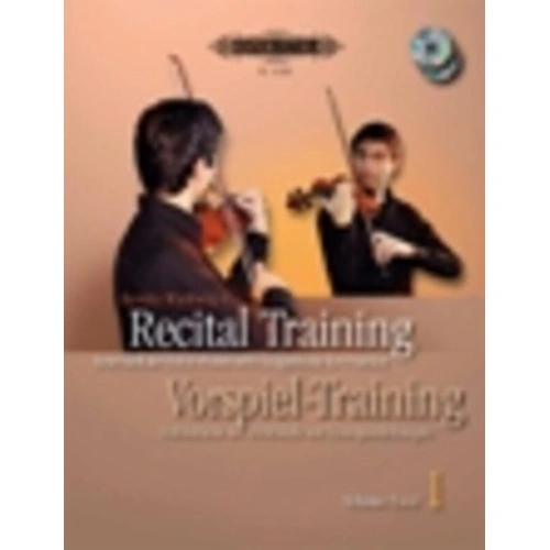 Recital Training Vol 1 Intermediate Violin Pieces BK/CD by Kerstin Wartberg