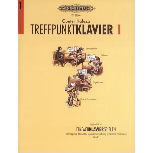 Kaluza - Treffpunkt Klavier 1 (Softcover Book)