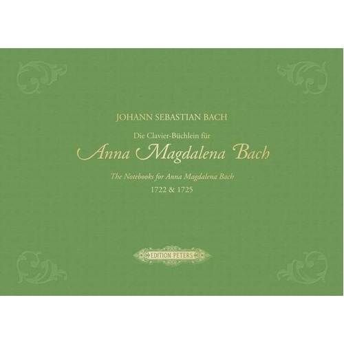 Notebooks for Anna Magdalena Bach 1722 & 1725 Hardcover Edition