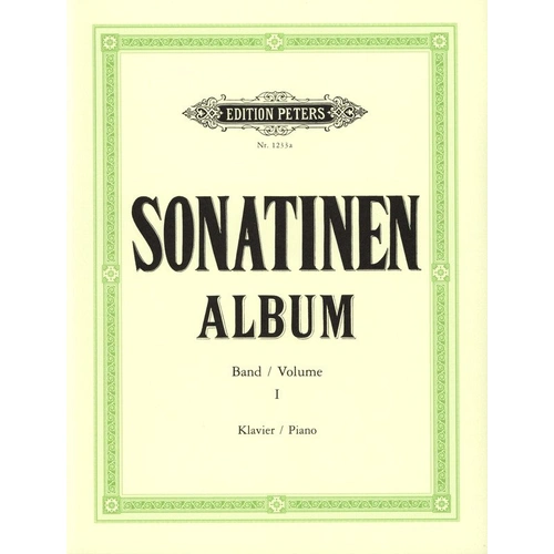 Sonatina Album Vol. 1 for Piano Solo - Edition Peters