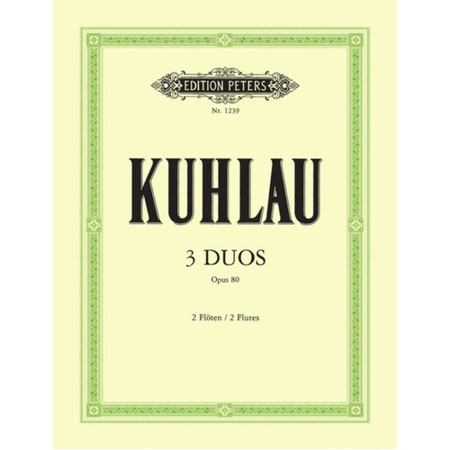 Duo Concertants Book 2 Op 80 Flute Duet (Softcover Book)