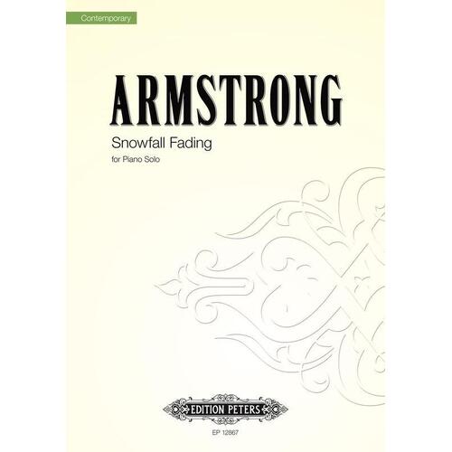 Snowfall Fading Fpr Piano Solo (Softcover Book)