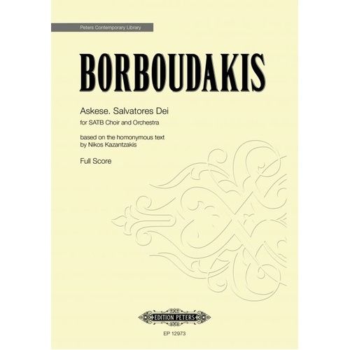 Borboudakis - Askese Salvatores Dei Orchestra Score (Pod) Score