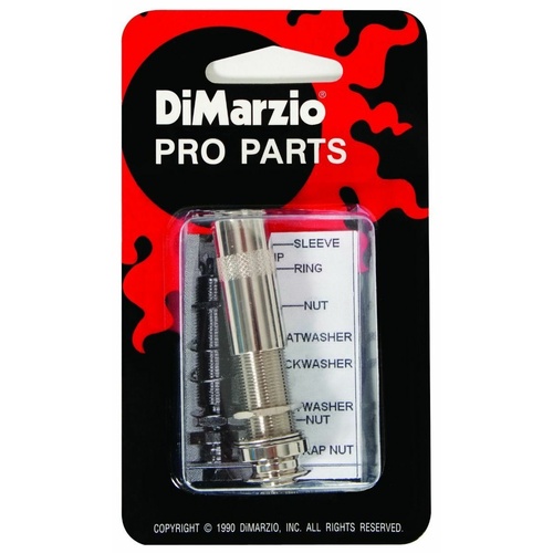 DiMarzio EP1300 1/4" Stereo Guitar Output Jack Socket Active Input 6.3mm