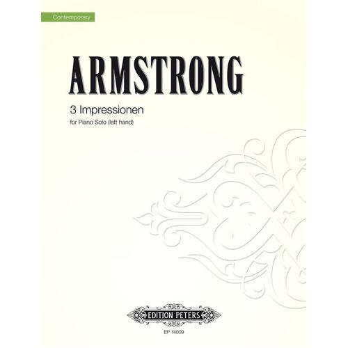Impressionen For Solo Piano (Left Hand) (Softcover Book)