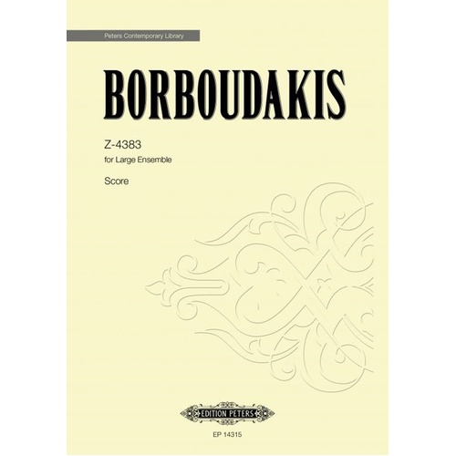 Borboudakis - Z-4383 For Large Ensemble Full Score (Pod) Score