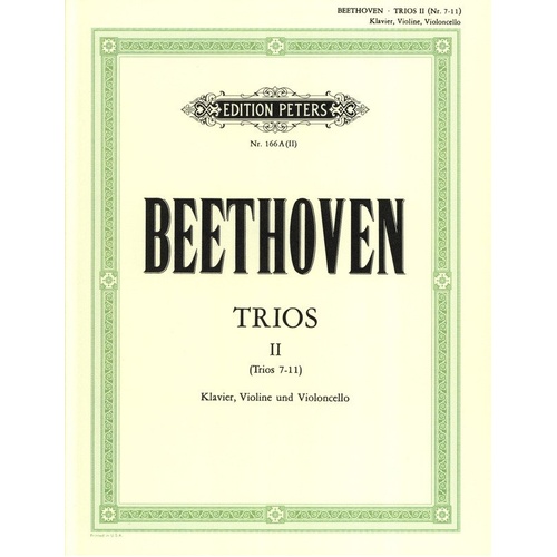 Beethoven - Piano Trios Vol 1 Part 2