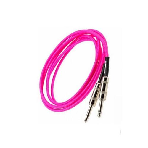 DiMARZIO EP1710NP Guitar Cable 10FT Neon pink