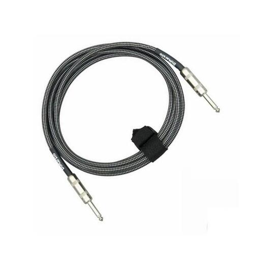 DiMARZIO EP1718BG Guitar Cable 18FT Black and gray