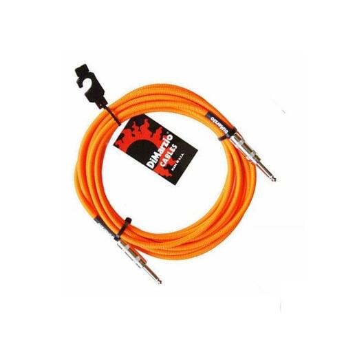 DiMARZIO EP1718NO Guitar Cable 18FT Neon orange
