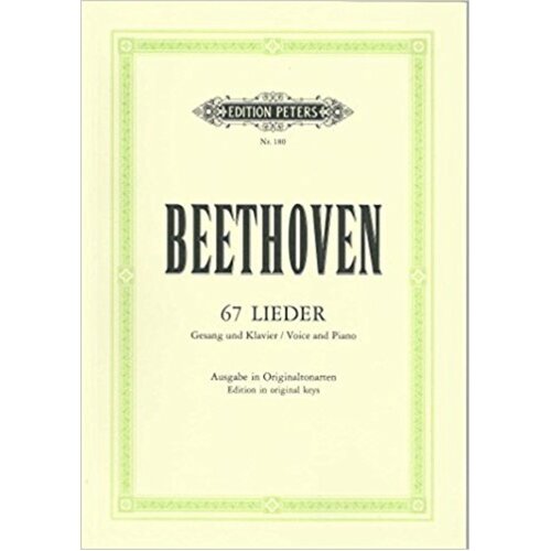 Beethoven - Complete Songs German (Softcover Book)