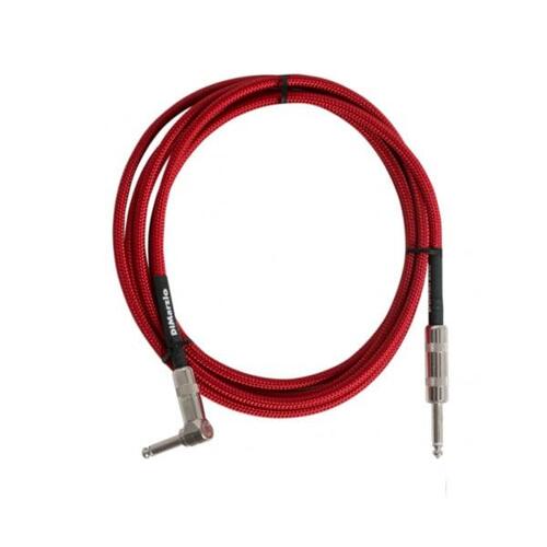DiMarzio EP18R 18ft Straight-RA Cable Red
