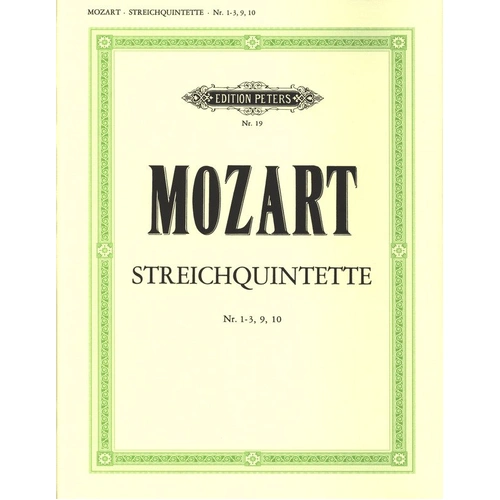 Mozart - String Quintets Vol 2 No 1-3, 9, 10