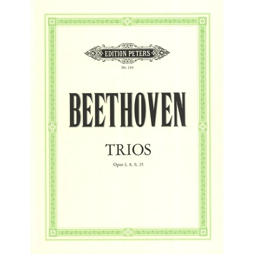 Beethoven String Trios Op. 3, 8, 9, 25 - Complete Edition