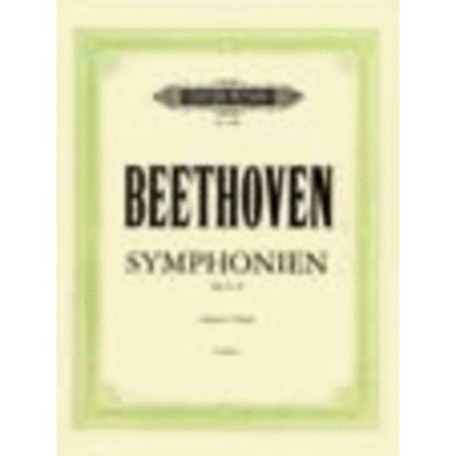 Beethoven - Symphonies Nos 6-9 Piano Arr Singer (Softcover Book)