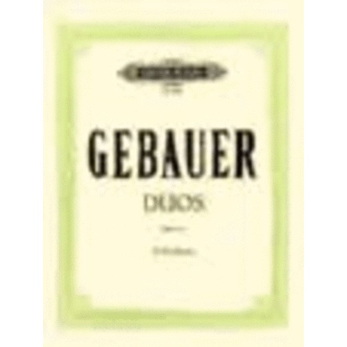 Easy Duets 12 Op 10 First Position 2Violin (Softcover Book)