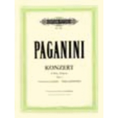 Concerto No 1 Op 6 D Violin Piano (Softcover Book)