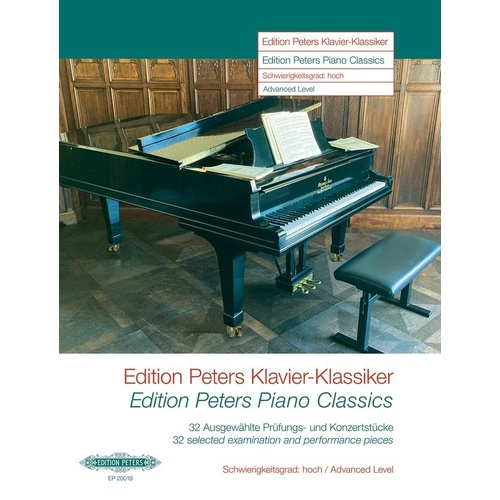 Edition Peters Piano Classics: Advanced Level Piano Solo 160 Pages