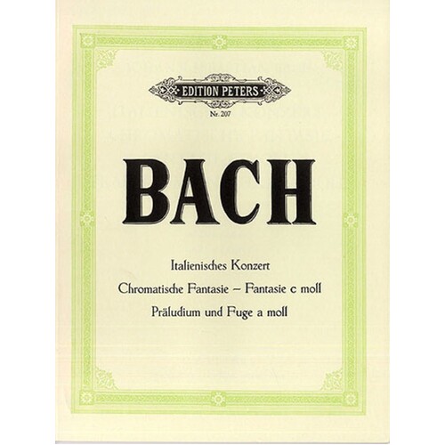 Bach - Selected Works For Piano (Softcover Book)