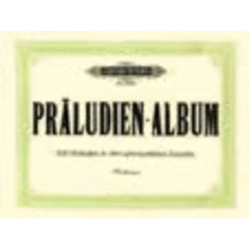 Album Of Preludes Ed Wolfram (Softcover Book)