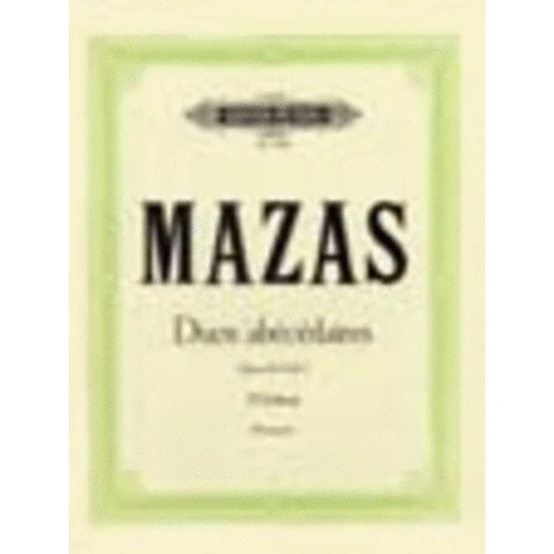 Duets ABCD Op. 85 Bk 1 Nos. 1-5 for Violin by Jacques Fereol Mazas, Edition Peters