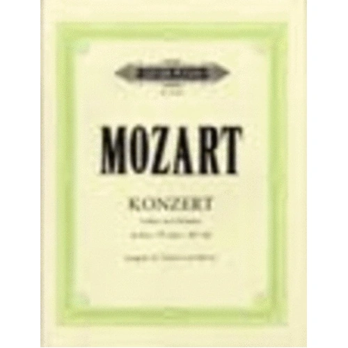 Concerto No. 6 E Flat K 268 for Violin and Piano by Mozart, Edition Peters