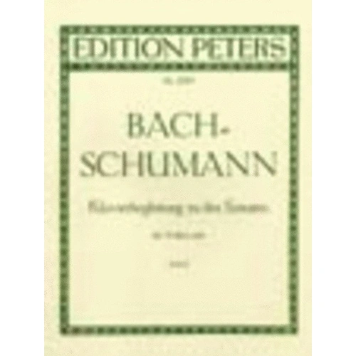 Piano Accompaniment to Sonatas for Solo Violin Vol 2 by Robert Schumann, Edition Peters