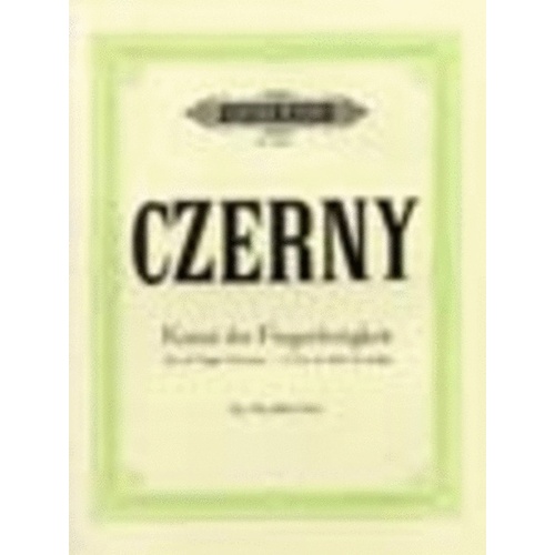 Czerny - Art Of Finger Dexterity Op 740 Vol 1 (Softcover Book)