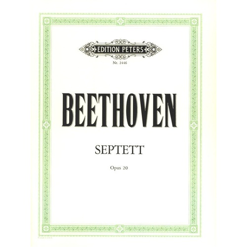 Beethoven Septet in E Flat Op. 20 for Violin, Viola, Cello, Bassoon, Clarinet, and Double Bass
