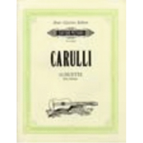 Carulli - 24 Progressive Duets for 2 Guitars, Edition Peters
