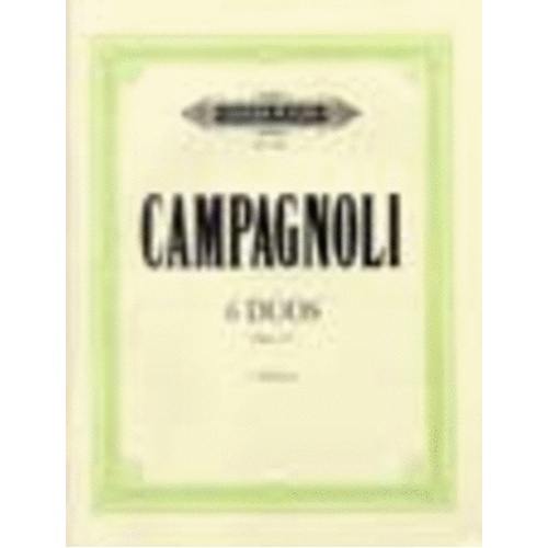 Progressive Duets 6 Op 14 2Violin (Softcover Book)