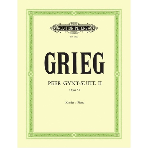 Peer Gynt Suite No 2 Op 55 (Softcover Book)