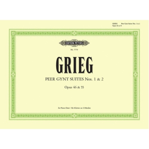 Peer Gynt Suite No 2 Op 55 Ed Ruthardt (Softcover Book)
