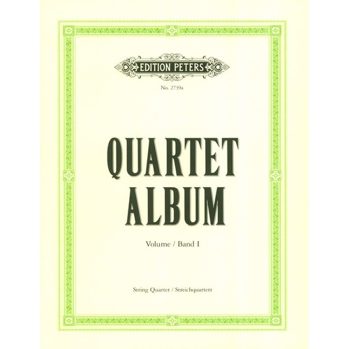 Quartet Album No. 1 String Quartet by Edition Peters