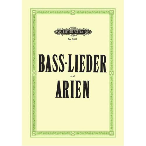 Bass Album 25 Lieder And Arias From Handel To Wolf (Softcover Book)
