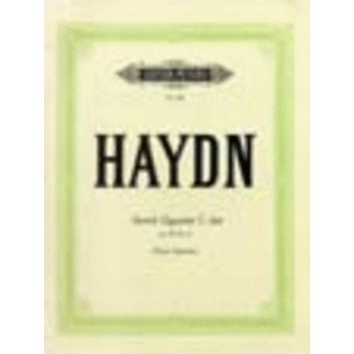 Haydn String Quartet Op. 76 No. 3 in C Major 'Emperor' - Edition Peters, 155 Pages