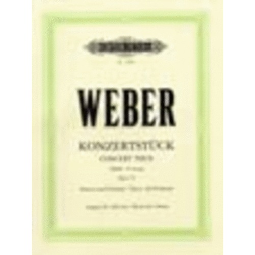 Concert Piece Op 79 F Min 2 Piano 4 Hand (Softcover Book)